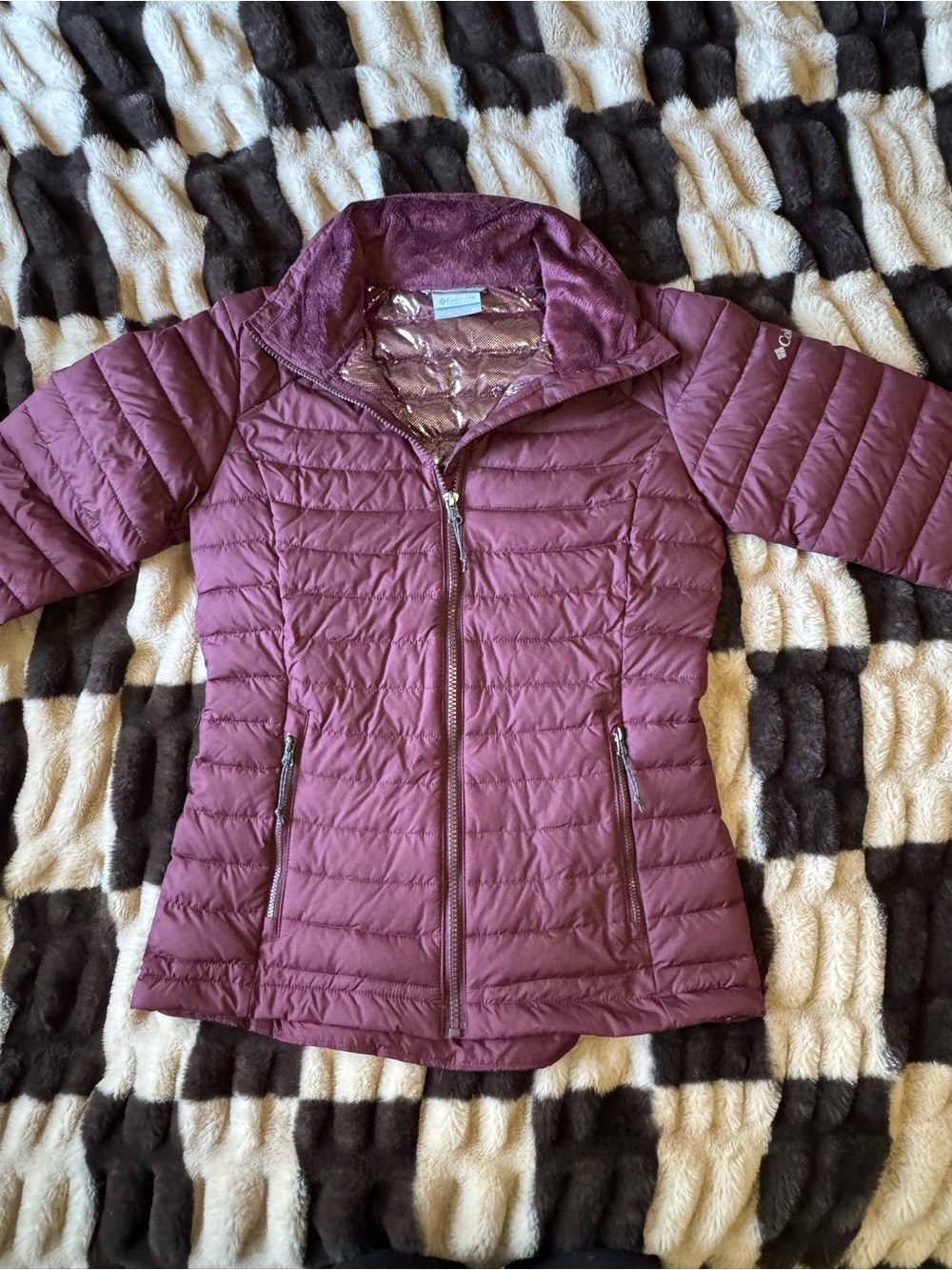 Columbia Women's Plum Quilted Lightweight Puffer Jacket